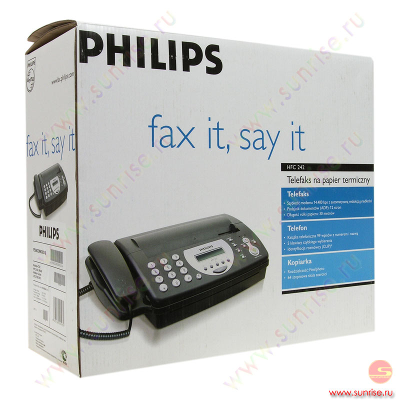 Инструкцию К Факсу Philips Hfc