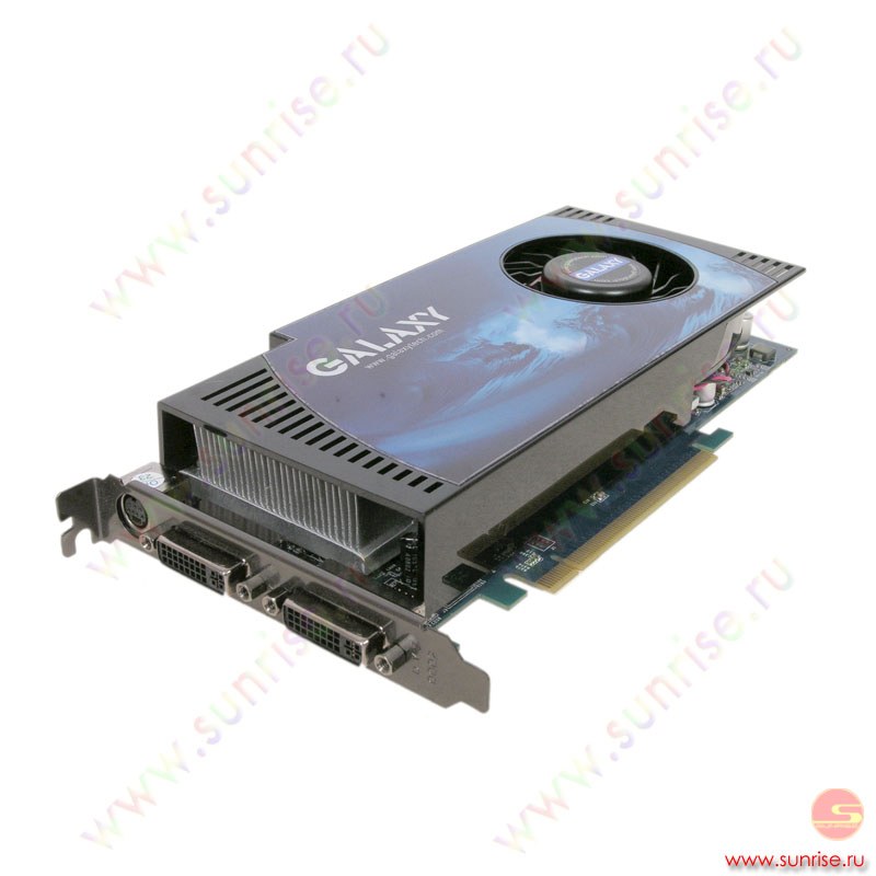 1Gb PCI-E GeForce 8800GT DDR3, 2xDVI, Galaxy, retail