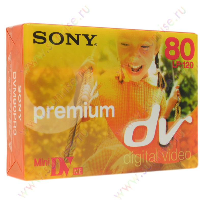 Sony DVM-80PR 80 Minute Premium Mini DV Video Cassette