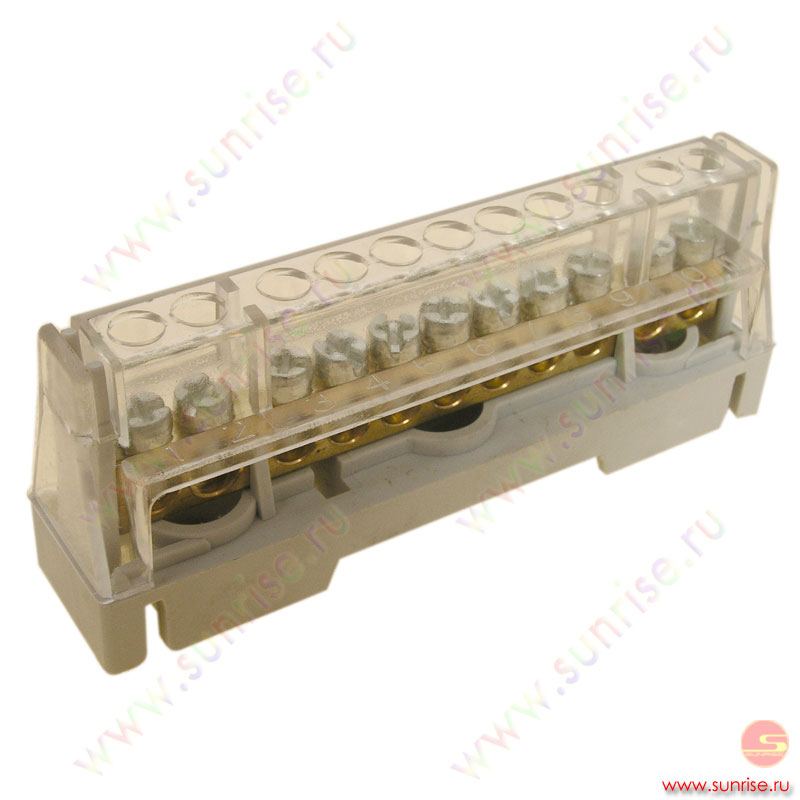DKC 5011F Клеммная колодка на дин рейку соединительная 1p 11x5,3мм ...