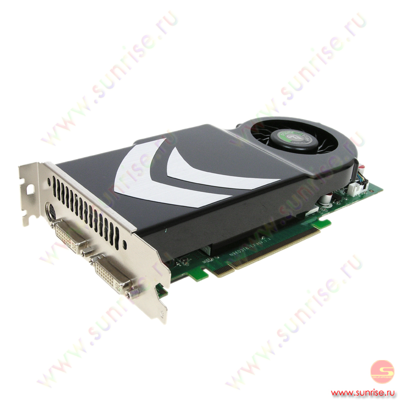 1Gb PCI-E GeForce 9600GT DDR3, TV, DVI, Point of View retail