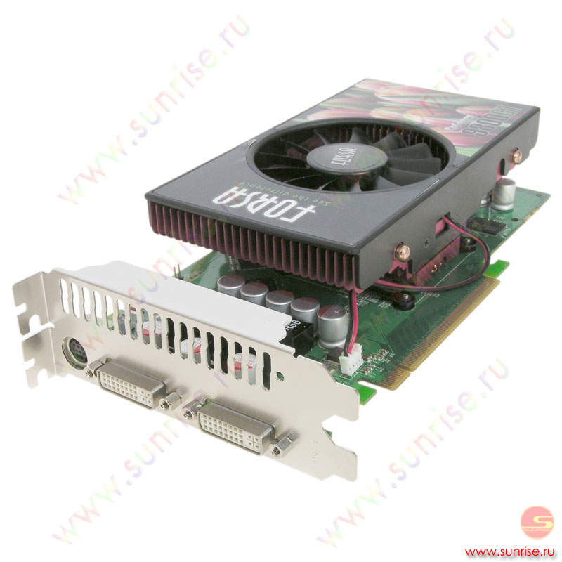 1Gb PCI-E GeForce 9800GT DDR3, TV, DVI, Forsa, retail
