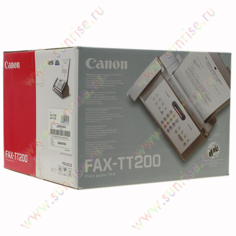 Инструкция canon fax tt200