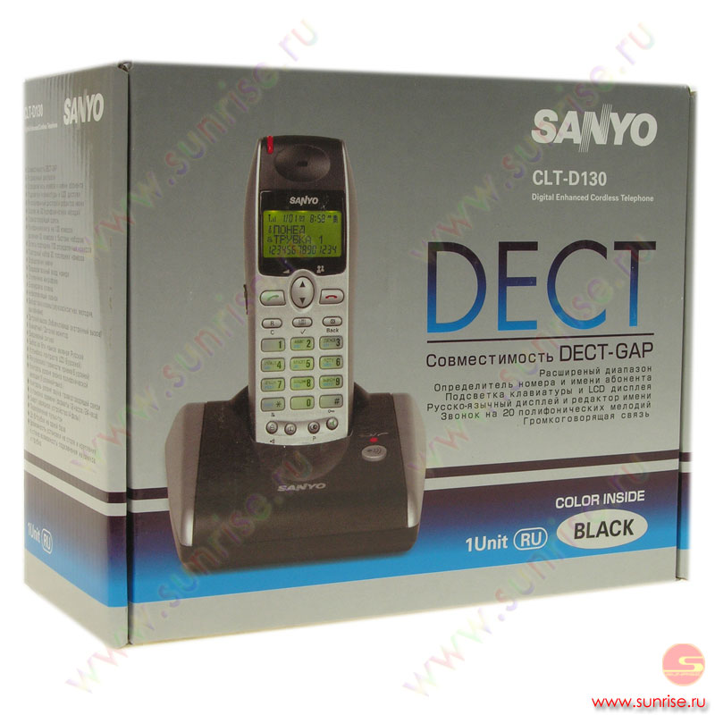 Инструкция телефона sanyo clt d130