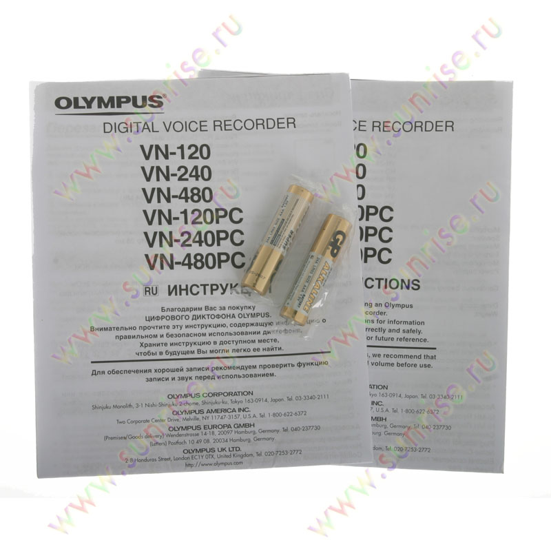 Диктофон Olympus Vn-240Pc Инструкцию