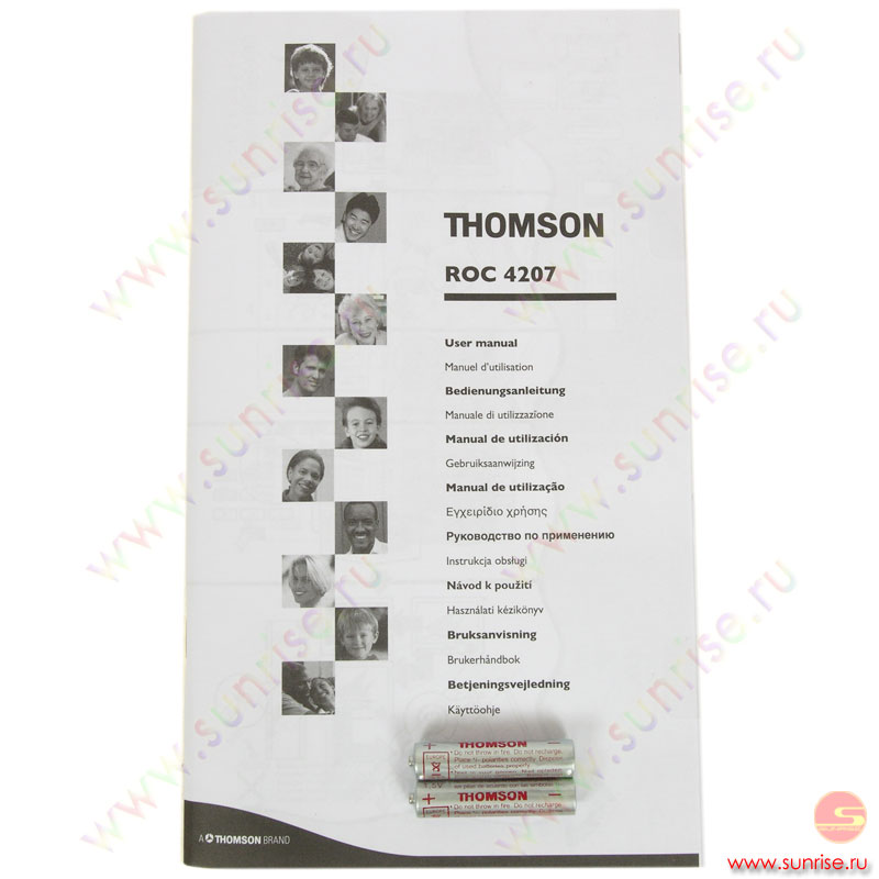 Thomson roc 3205 инструкция скачать бесплатно