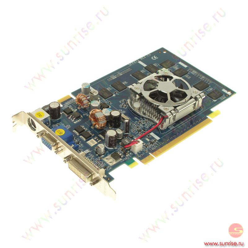 256Mb PCI-E GeForce 7300GT DDR2, HDTV, DVI, Sparkle