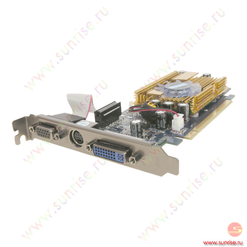256Mb PCI-E GeForce 8400GS DDR2, TV, DVI, Galaxy, retail