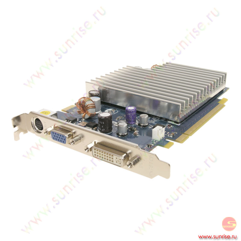 256Mb PCI-E GeForce 7600GS DDR2, TV, DVI, Sparkle, retail