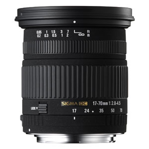 Объектив Sigma EF 17-70/f2.8-4.5 DC Macro for Canon