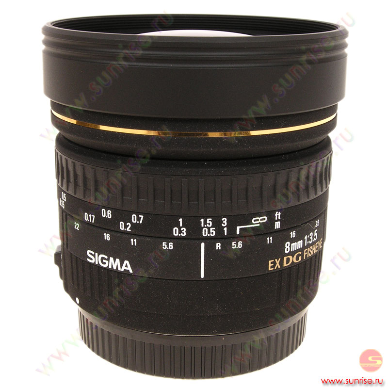 Объектив Sigma AF8/f3.5 EX DG Fish, for Canon