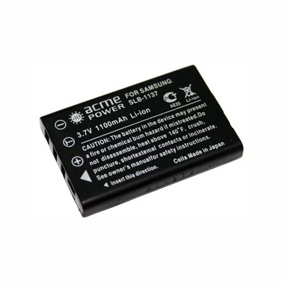 Аккумуляторная батарея AcmePower SLB-1137  for Samsung, Fuji
