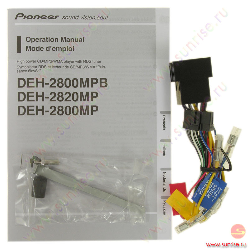 Pioneer Deh P3630mp Инструкция